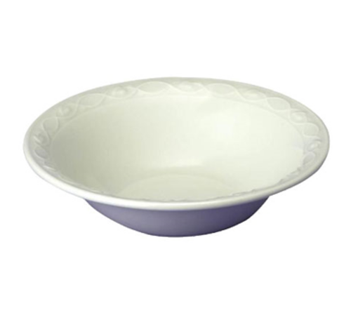 Churchill WT  TO  1 Oatmeal Bowl, 12.7 oz., 6 in  dia., round, embossed, rolled edge, microwave & di