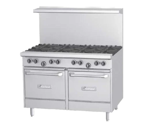 Garland G48-2G36RS features 48 inch gas range with 2 open burners
