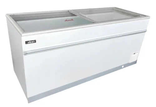 CELCOLD CF71ESG Freezer Merchandiser Ice Cream Cabinet 71 in W with 6 Baskets