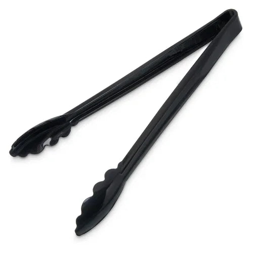 Carlisle 471203 | Carlyr Utility Tongs 12 in L | Dishwasher Safe Plastic Black