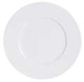 Arcoroc R0802 Banquet Plate, 10-1/2 in  dia., round, wide rim, Aluminite material, extra stron