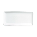Continental 33RECT204 Platter, 14-2/5 in  x 6-2/5 in , rectangular, scratch resistant, oven & microwav