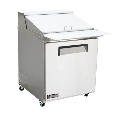 CELCOLD CMT2912 Mega Top Refrigerated Prep Table 29 in W 14.0 cu.ft.