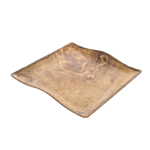Cheforward RFS500 | Olive Wood | Inspire Platter Square 11 in x 11 in x 1.5 in