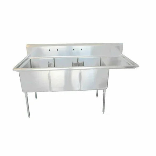 EFI SI824-3R | Versa Steel | Pot Sink Three Compartment 99-1/2 in W