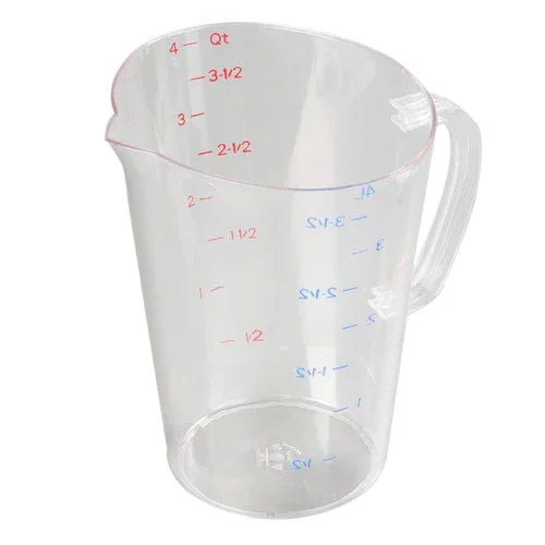 Carlisle 4314507 | Measuring Cup 128 oz | Oval Pour Spout C-Handle Dishwasher Safe