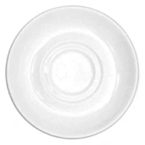 Granite 51CCPWD010G round cappuccino saucer, 6-1/2 in dia., double well