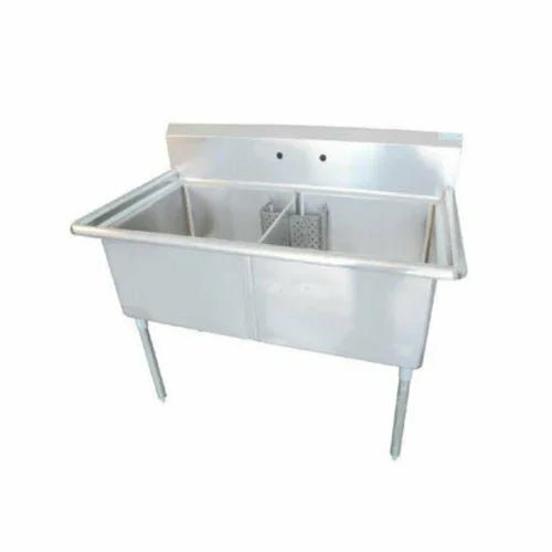 EFI SI818-2N | Versa Steel | Two Compartment Prep Sink 41 in W