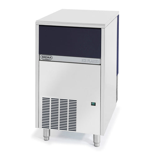 Eurodib GB903A HC Bremar Undercounter Ice Maker with Bin, flake-style, air-cooled, self-contained