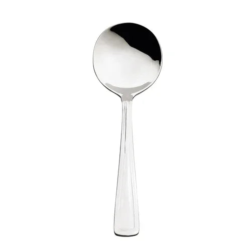 Browne 502617 Royal Bouillon Spoon, 5-4/5 in , 18/0 stainless steel, mirror finish