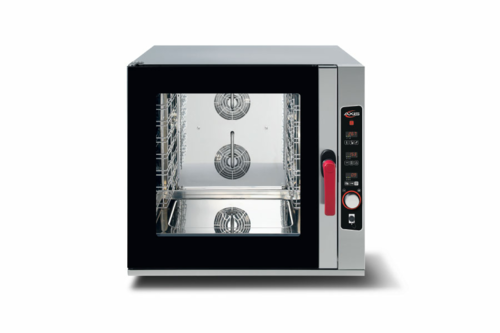 Axis AX-CL06D Axis Full Size Combi Oven, accommodates (6) full size sheet pans, (3) stainless