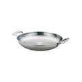Thermalloy 5724171 Thermalloyr Paella Pan, 2 qt., 9-1/2 in  dia. x 2 in H, without cover, stay (2)