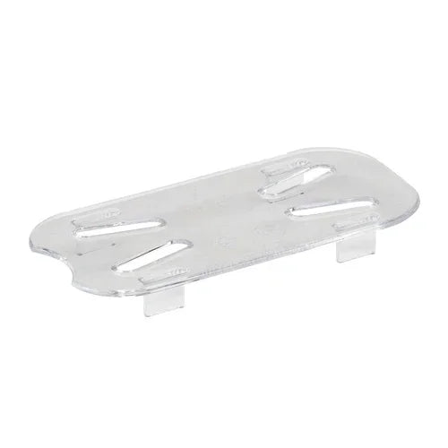 Cambro 90CWD135 | Camwearr Drain Shelf 1/9 Size | Clear Polycarbonate NSF