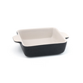 Front Of The House DBO138BKC23 Kilnr Ovenware Dish, 14 oz., 6-1/4 in  x 5-1/4 in  x 1-3/4 in , square, without
