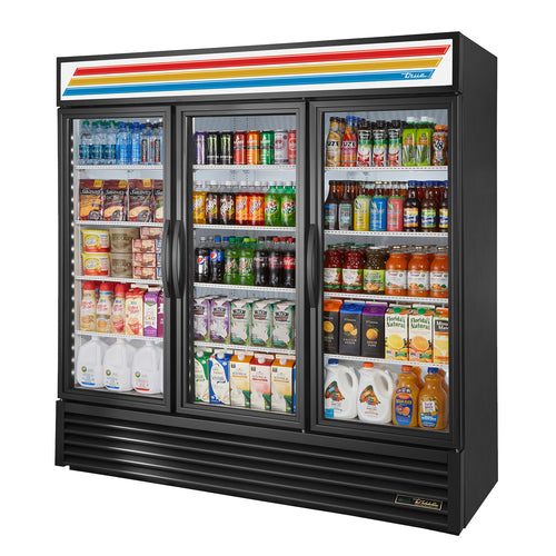 True GDM-72-HC~TSL01 Refrigerated Merchandiser, three-section, True standard look version 01, (12) sh