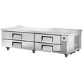 True TRCB-82-84-HC Refrigerated Chef Base, 82-3/8 in W base, 84 in W one-piece 300 series 18 gauge