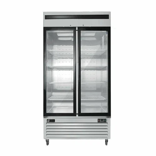 EFI C2-39GDSVC | Versa Chill | Refrigerator Merchandiser Two-Section 35.3 cu ft