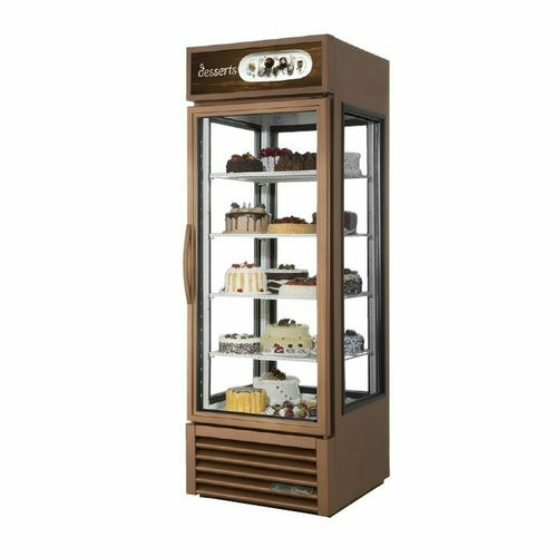 True G4SM-23-HC~TSL01 Specialty Merchandiser, reach-in, one-section, bottom mounted self-contained ref