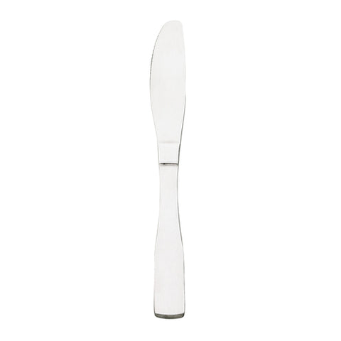 Browne 502711S Elegance Dinner Knife, 8-4/5 in , serrated, 13/0 stainless steel, mirror finish