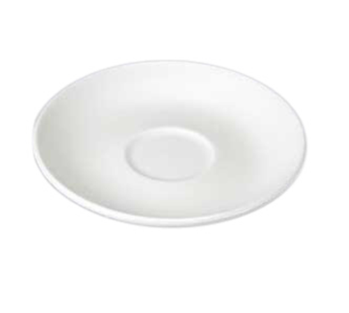 Churchill WH  BS4 1 Saucer, 4-3/4 in  dia., round, coupe, microwave & dishwasher safe, ceramic, Chur