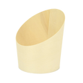 Front Of The House DMU024NAW28 Servewise Disposable Cup, 6 oz., 3-1/4 in  dia. x 3-1/2 in H, slanted, microwave