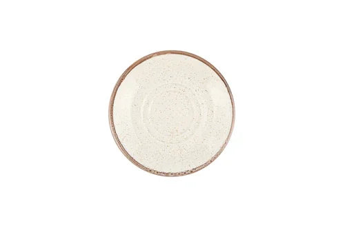 Porland 04ALM007432 Beige Saucer for Tea Cup, 15cm or 5-7/8 in Ceramic