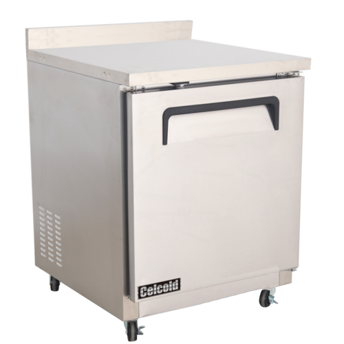 Celcold CUC27FW Worktop Freezer, reach in, (1) section, with backsplash, 28 in W x 30 in D x 39-