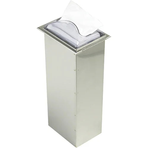 Carlisle H2003CLSS | Countertop Napkin Dispenser | Holds 750+ Interfold Napkins