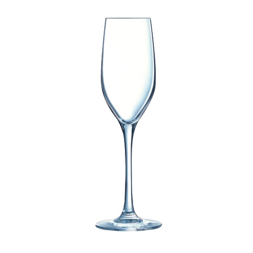 Arcoroc  L5640 Flute/Champagne Glass, 6 oz., Krystar lead-free crystal, Chef & Sommelier, Seque