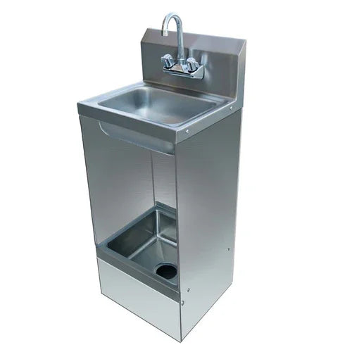EFI SIMC-1517 | Versa Steel | Combination Hand & Mop Sink 17 in W x 17 in D