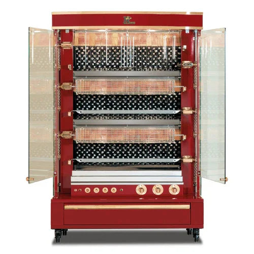 ROTISOL 1375.6OLG Rustic Rotisserie Oven Floor Model 53-3/4 in W (6) Stainless