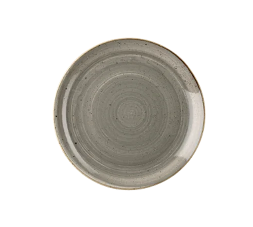 Churchill SPGSEVP61 Plate, 6-1/2 inch Round Coupe with Rolled Edge