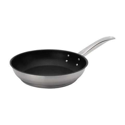 Browne 5734061 Elements Fry Pan, 11 in  dia. x 2 in H, riveted hollow cool touch handle, operat