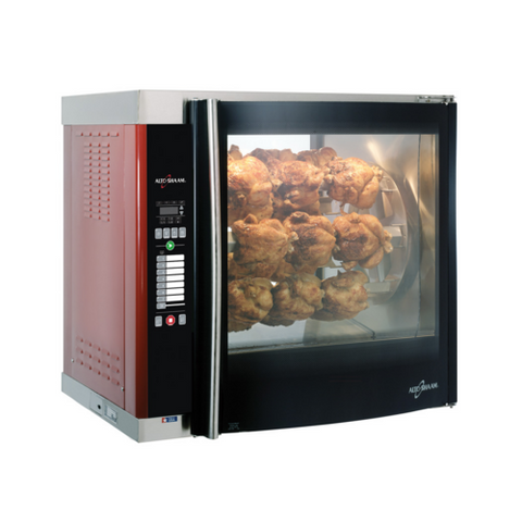 Alto Shaam AR-7E-DBLPANE Rotisserie Oven, countertop, electric, (7) removable stainless steel angled spit