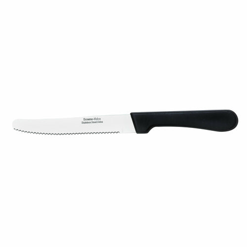 Browne 574329 Carnival Steak Knife, 4-1/8 in  blade, 8-4/5 in  OAL, rounded blade tip, polypro