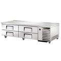 True TRCB-79-HC Refrigerated Chef Base, 79-1/4 in W base, one-piece 300 series 18 gauge stainles