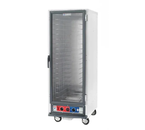 METRO C519-HFC-U Heated Holding Cabinet Full Height Mobile Clear Door