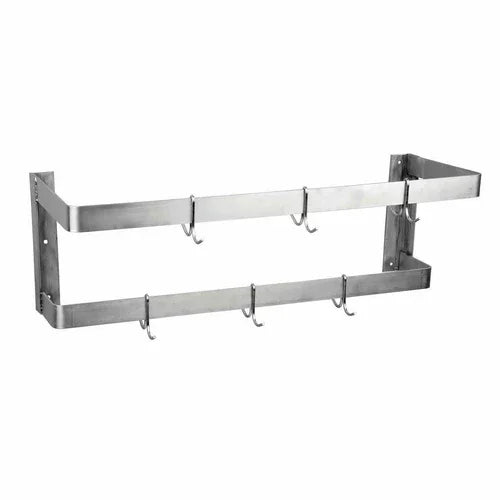 EFI SESW-48 | Versa Steel | Wall Mount Pot Rack 48 in W Double-Bar Design