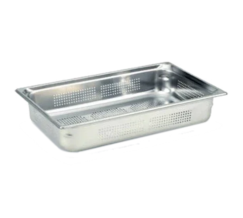 Vollrath 90043 | Super Pan 3 | Perforated Food Pan 1/1 GN 4" Deep 22 Gauge