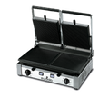 Sirman PDR3000 Eurodib Panini Grill, double, ribbed top & bottom, 19.7 in  x 10 in  cast iron c