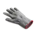 Browne 747329 Cuisipro Cut Resistant Glove, one size fits most, nylon, gray and red