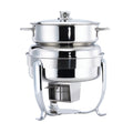 Browne 575172 Octave Soup Station, 10-1/2 qt., 15 in  dia. x 17-1/2 in H, round, includes: sou