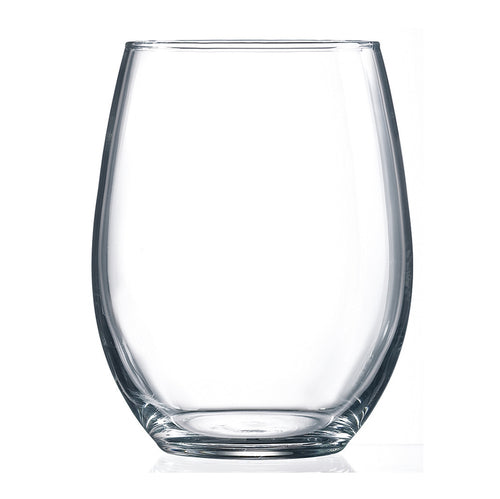 Arcoroc C8303 Tumbler/Wine Glass, 15 oz., stemless, glass, Arcoroc, Perfection (H 4-1/2 in  T