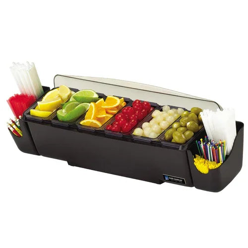 Carlisle BD4006S | San Jamar | The Domer Garnish Center with Dome and Base