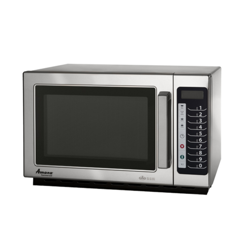 Amana RCS10TS Amanar Commercial Microwave Oven, 1000 watts, 1.2 cu. ft. capacity, medium volum