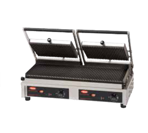 Hatco MCG20GS-208-240 Multi Contact Grill, 20 in , double, grooved top & smooth bot