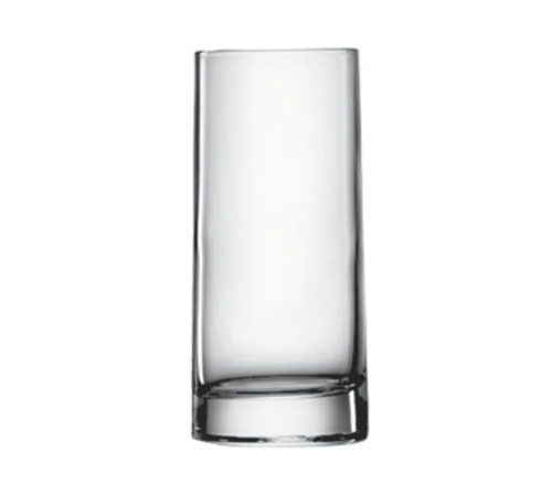 Luigi Bormioli A09838BYL021990 Hi-Ball Glass, 10.5 oz., 2-3/4 in  dia. x 6 in H, oval shaped bottom, round rim,