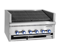 Imperial IAB-24 Steakhouse Charbroiler, gas, countertop, 24 in W, (4) radiant burners, (3) posit
