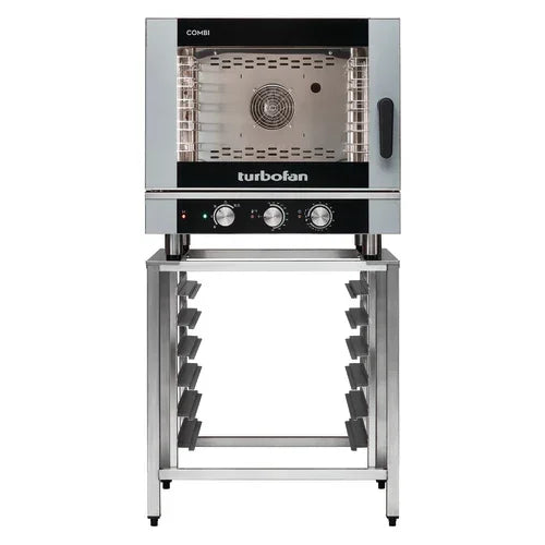 Blue Seal EC40M5 Turbofanr Combi Oven, electric, direct steam, (5) full size steam pan capacity,