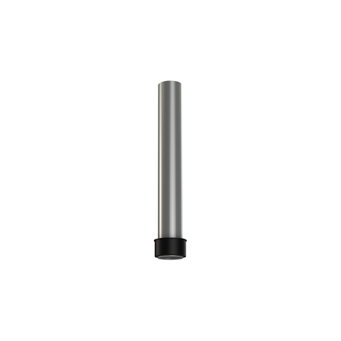 Tarrison TP-309212 Overflow Tube, 12 in , for 1-1/2 in  sink opening, brass